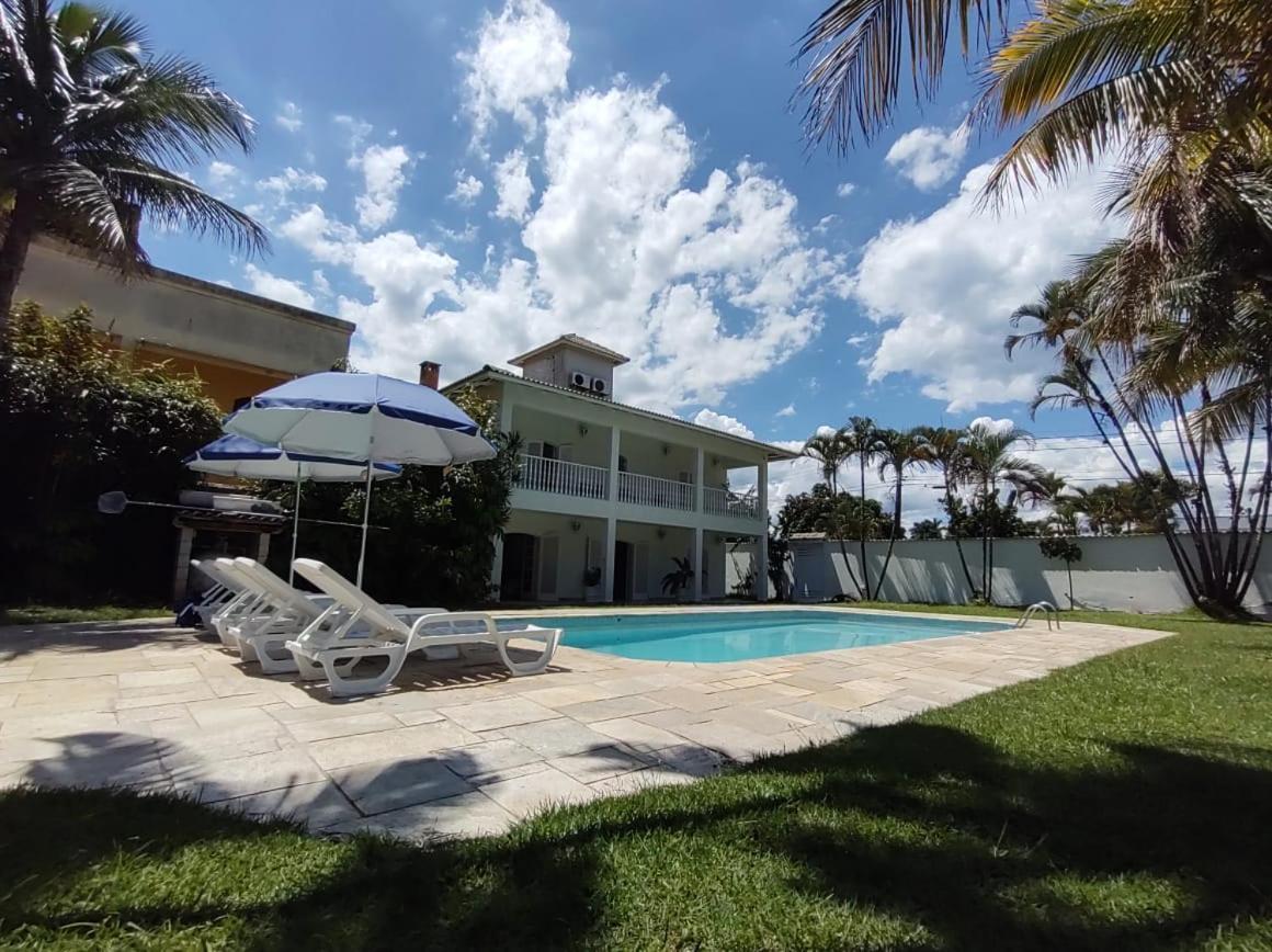 Casa Eventos E Temporada Com 4 Suites, Piscina, Churrasqueira, Wi-Fi, Ar Condicionado - Proximo Praia Mar Casado E Pernambuco - Guaruja - Eksteriør billede